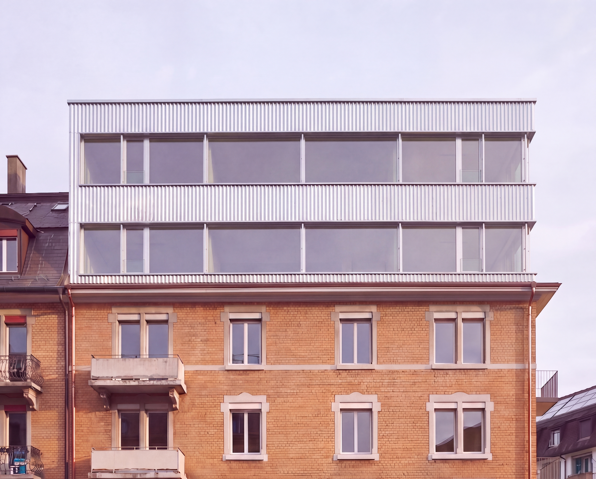 CS-03 — From 6-unit apartment building to 8-units, ZÜRICH ZH · ZONE QI/5